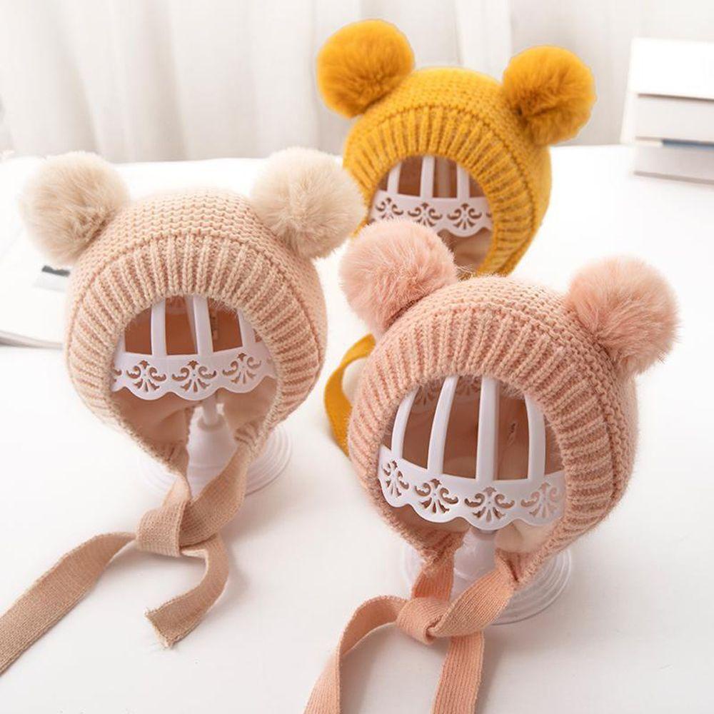 Mũ Len Trùm Tai Giữ Ấm Mùa Đông Cho Bé LAYOR1