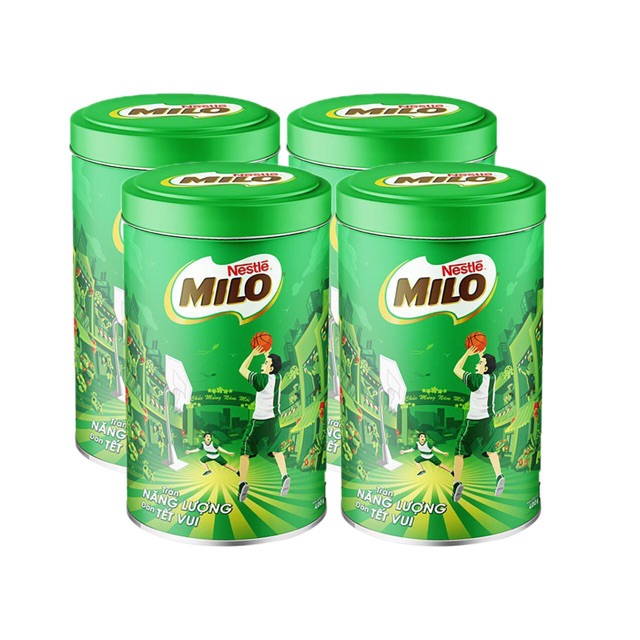 Combo 4 Hộp Sữa Bột Milo 400gr Nestle