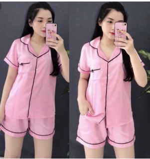 Pizama Luạ Cao Cấp - Sang Chảnh Quý Phái