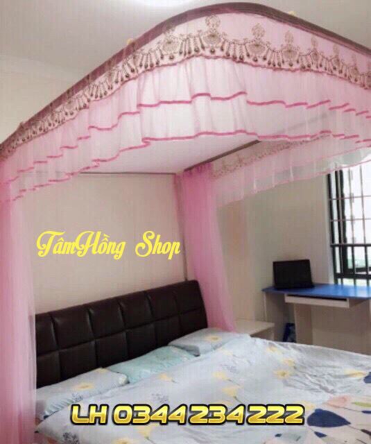 Màn khung không khoan tường QC cao cấp có sẵn hàng