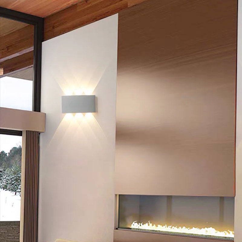 Đèn Tường Đèn Treo Tường Trang Trí Phòng Khách Phòng Ngủ Ánh Sáng Vàng Rọi Ray Asaki