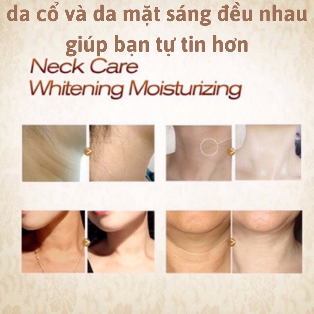 Mặt nạ cổ dưỡng trắng da dầu mụn cấp ẩm nước mask JOMTAM nội địa Trung