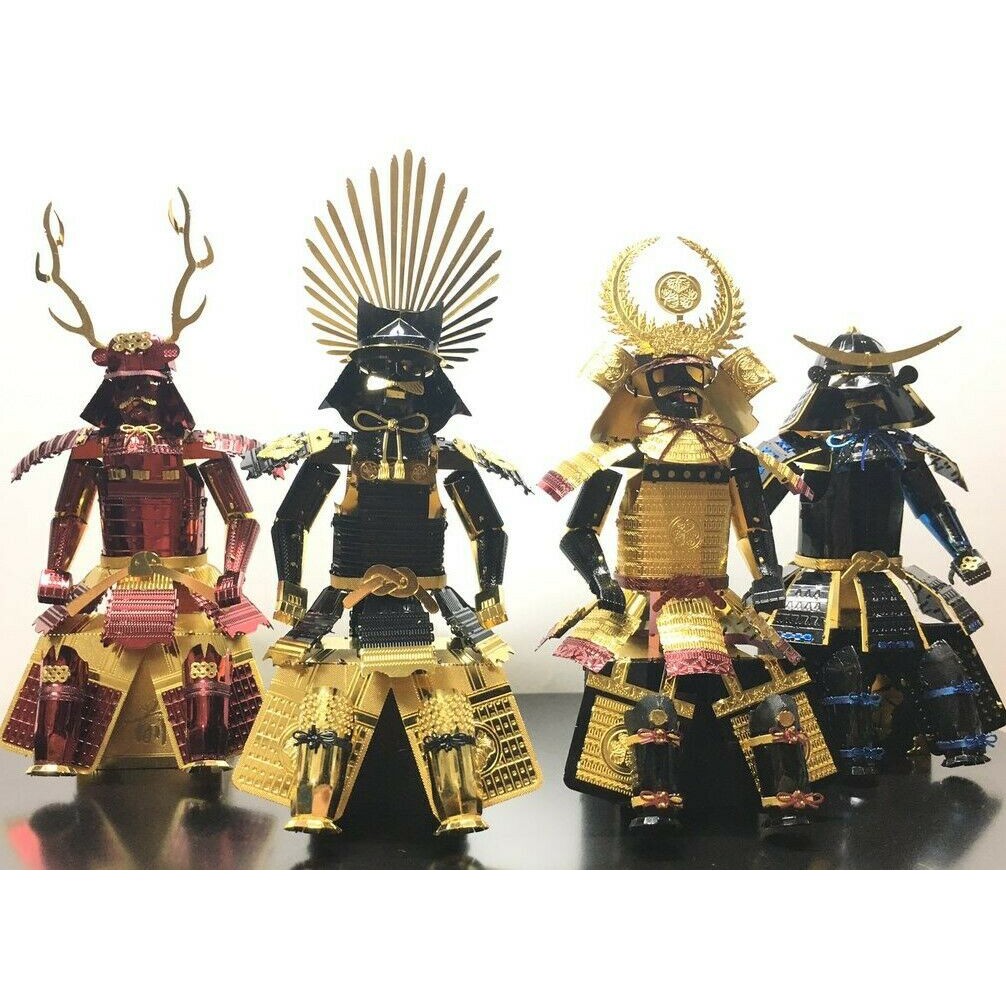 Mô Hình Lắp Ráp 3d Seri Áo Giáp Samurai