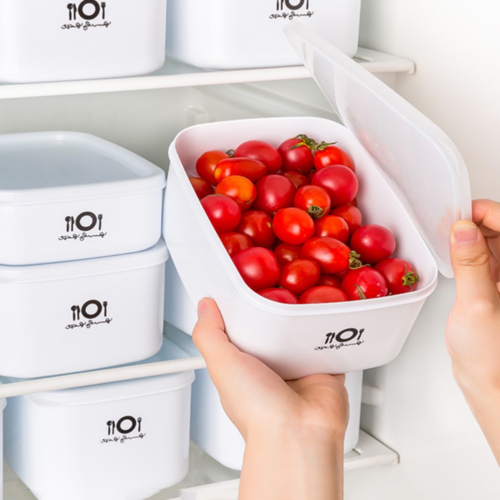 thực phẩm tủ lạnh trữ đông bảo quản Hộp đựng thức ăn chất liệu nhựa tupperware cao cấp an toàn quay lò vi sóng