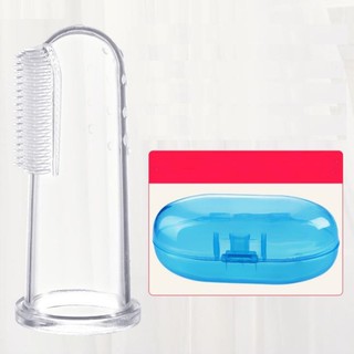 Tưa lưỡi silicon làm sạch răng miệng bé