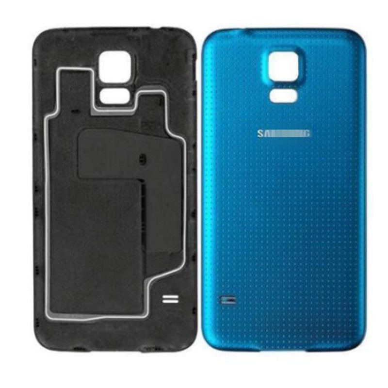 Samsung Galaxy S5 G900F Vỏ pin Điện thoại Vỏ pin Mặt sau Cửa sau Nhà ở Mặt sau Nắp pin Sửa chữa Nhà ở Sparepart