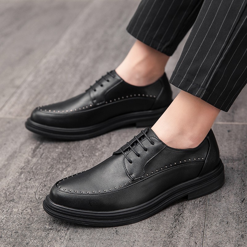 Men's Leather Shoes Vintage Fashion