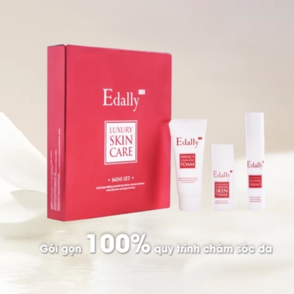 [ CHÍNH HÃNG EDALLY ] SET DƯỠNG MINI CAO CẤP EDALLY EX – DƯỠNG DA EDALLY EX LUXURY SKIN CARE MINI