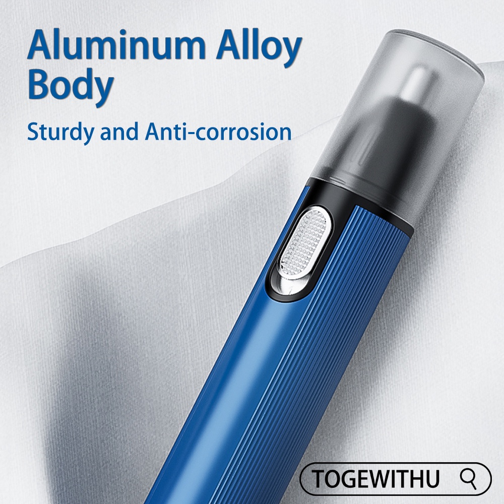 Máy tỉa lông mũi TOGEWITHU không đau sạc USB Cao cấp cho nam nữ