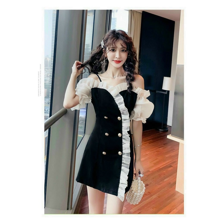 (HCM) Đầm body dự tiệc lệch vai siêu thời trang , hottrend xinh xắn cho các chị em , tôn dáng sành điệu KOKO MI FASHION