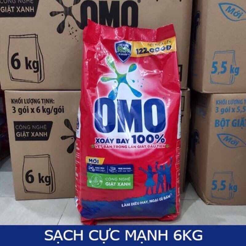 bột giặt omo 6kg