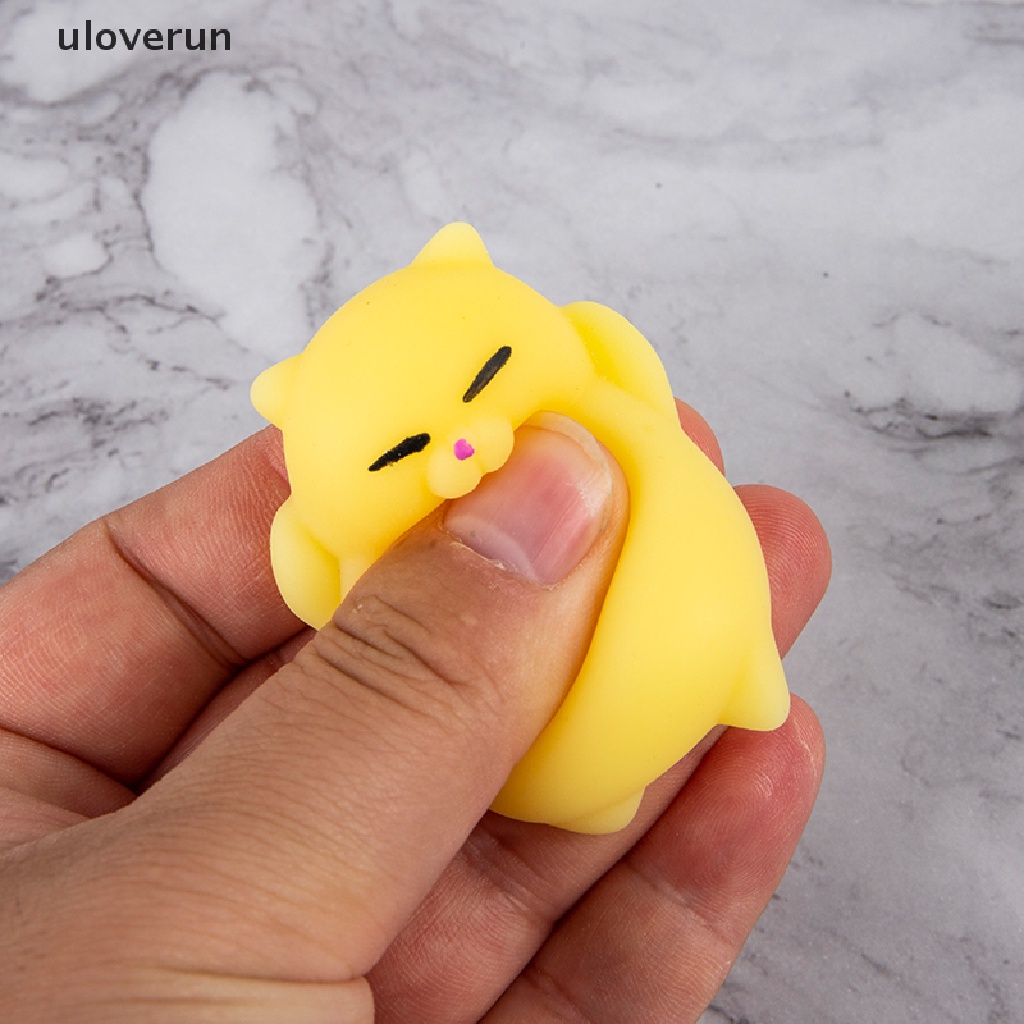 Đồ Chơi Nắn Bóp Giúp Giải Tỏa Căng Thẳng Hình Chú Mèo Dễ Thương