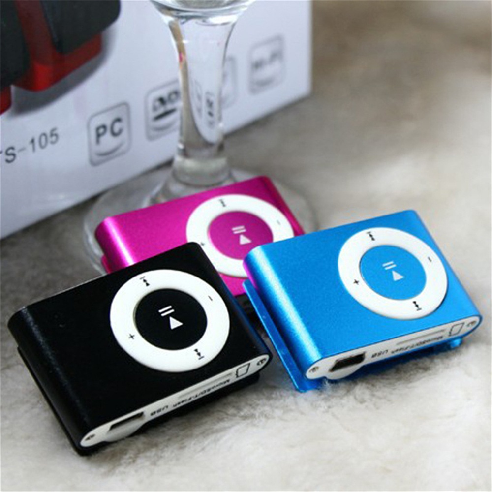 Máy nghe nhạc mp3 mini VIRWIR hỗ trợ thẻ nhớ micro TF dung lượng 16gb