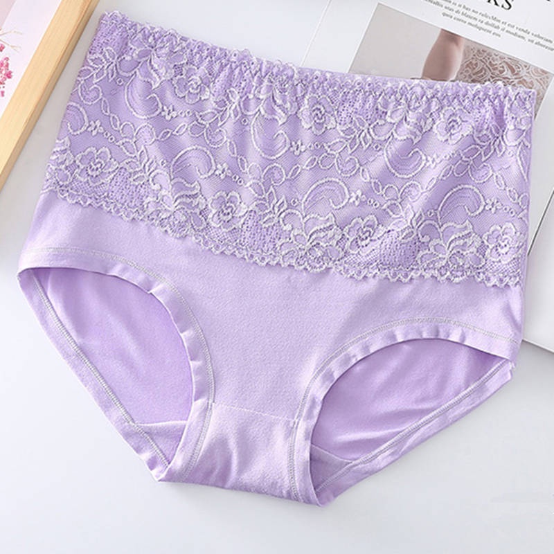Quần Lót Cotton Phối Ren Cho Nữ