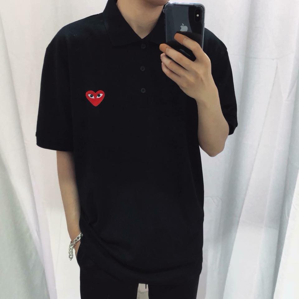 Áo Polo CDG - Polo trái tim - Polo My Heart 5theway