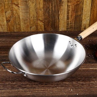 Chảo Đá Không Dính Bằng Thép Không Gỉ 304 Cao Cấp