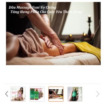 Tinh Dầu Massage Body - Giúp Cải Thiện Cảm Xúc Nam Nữ - Gắn Kết Yêu Thương