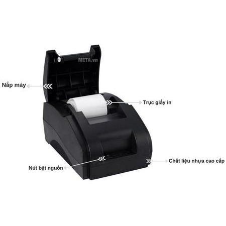 [Mua 1 được 5] Máy in hóa đơn Xprinter XP-58IIH (Máy in khổ 57mm)