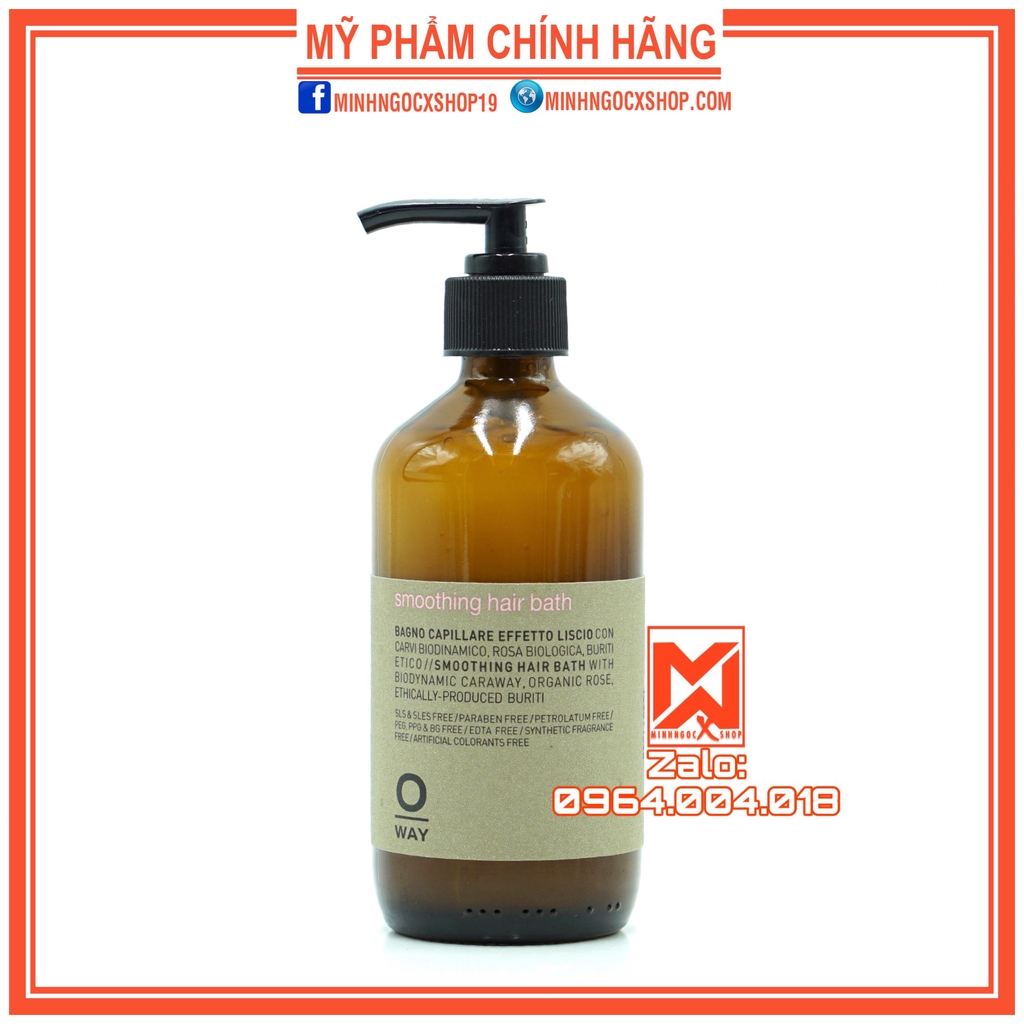 Dầu gội siêu mượt OWAY SMOOTHING HAIR BATH 240ml chính hãng