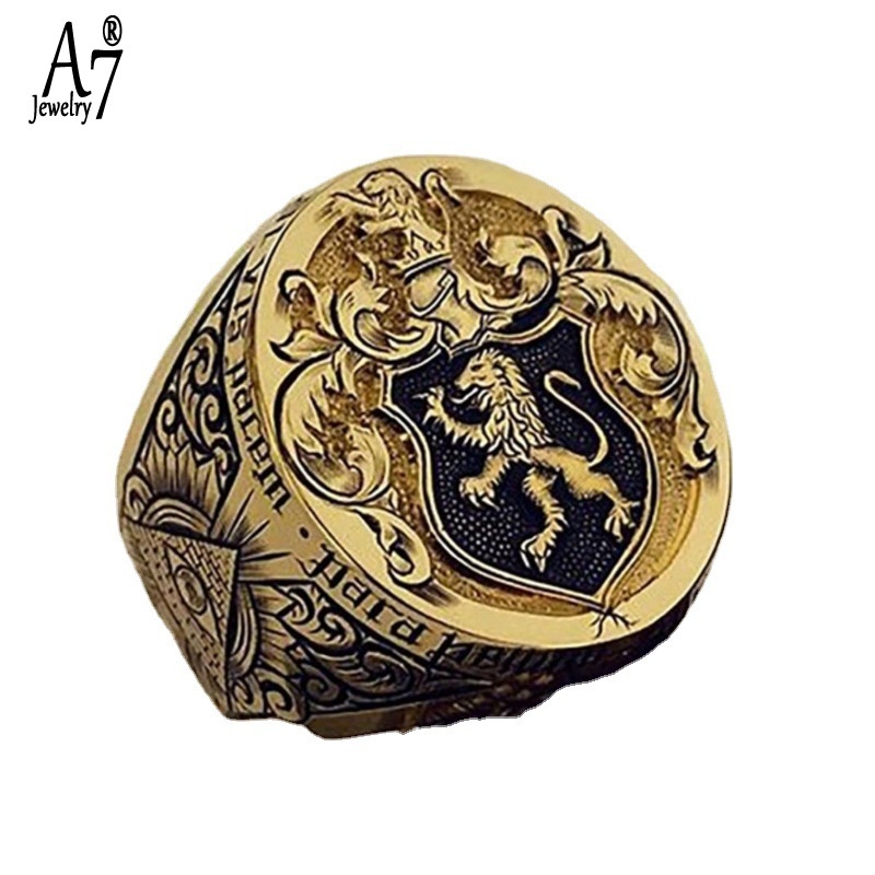 Nhẫn Khắc Hình Sư Tử A7 X3Y28