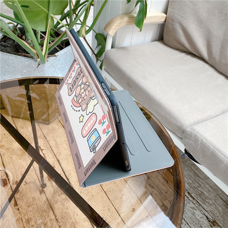 Ốp Máy Tính Bảng Da PU Có Giá Đỡ Cho iPad Mini /Air 1 2/Pro 9.7/4th 5th 6th 2017 2018/7th 8th 9th Gen 2019 2020 2021