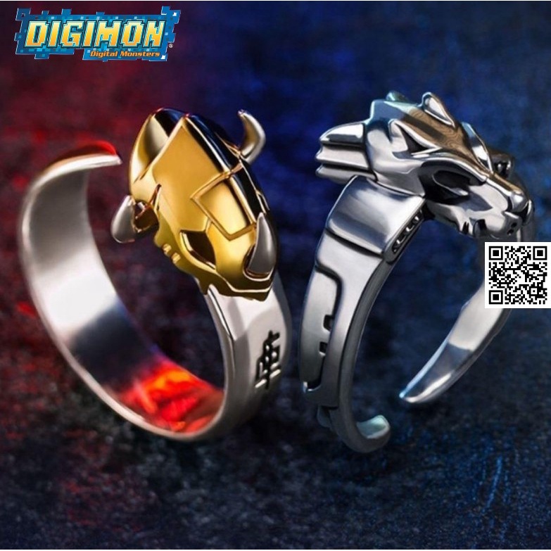 Mô hình Nhẫn Digimon WarGreymon khủng long máy Mega siêu cực Omegamon 1844