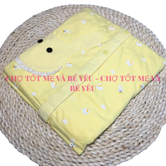 [CHẤT ĐẸP][ẢNH THẬT] BỘ SAU SINH CÓ NẮP CHO BÉ BÚ/ BỘ BẦU