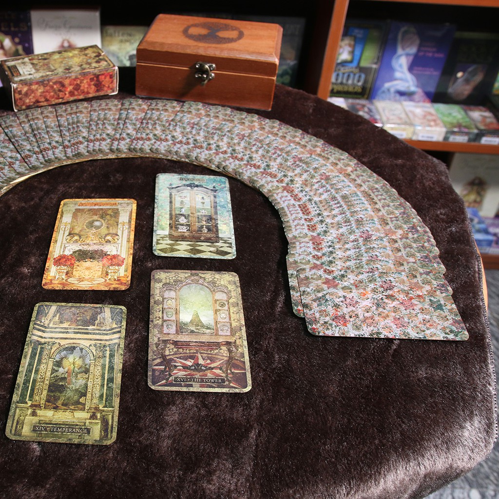 Khăn Trải Bài Tarot Lông Thú (Mystic House Tarot Shop)