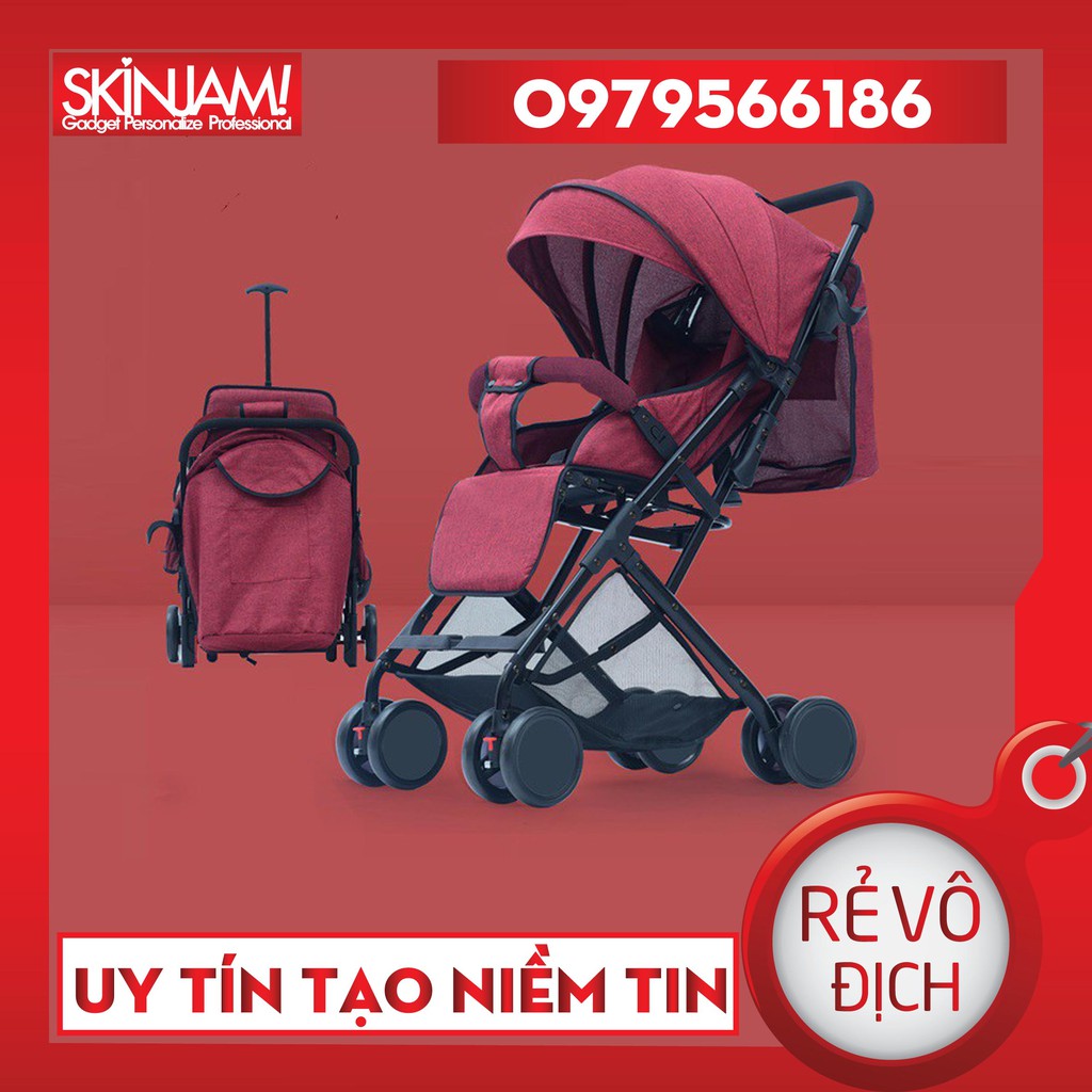 Xe Đẩy Cao Cấp Siêu Nhẹ(Tay Cầm Kéo Tiện Du Lịch)