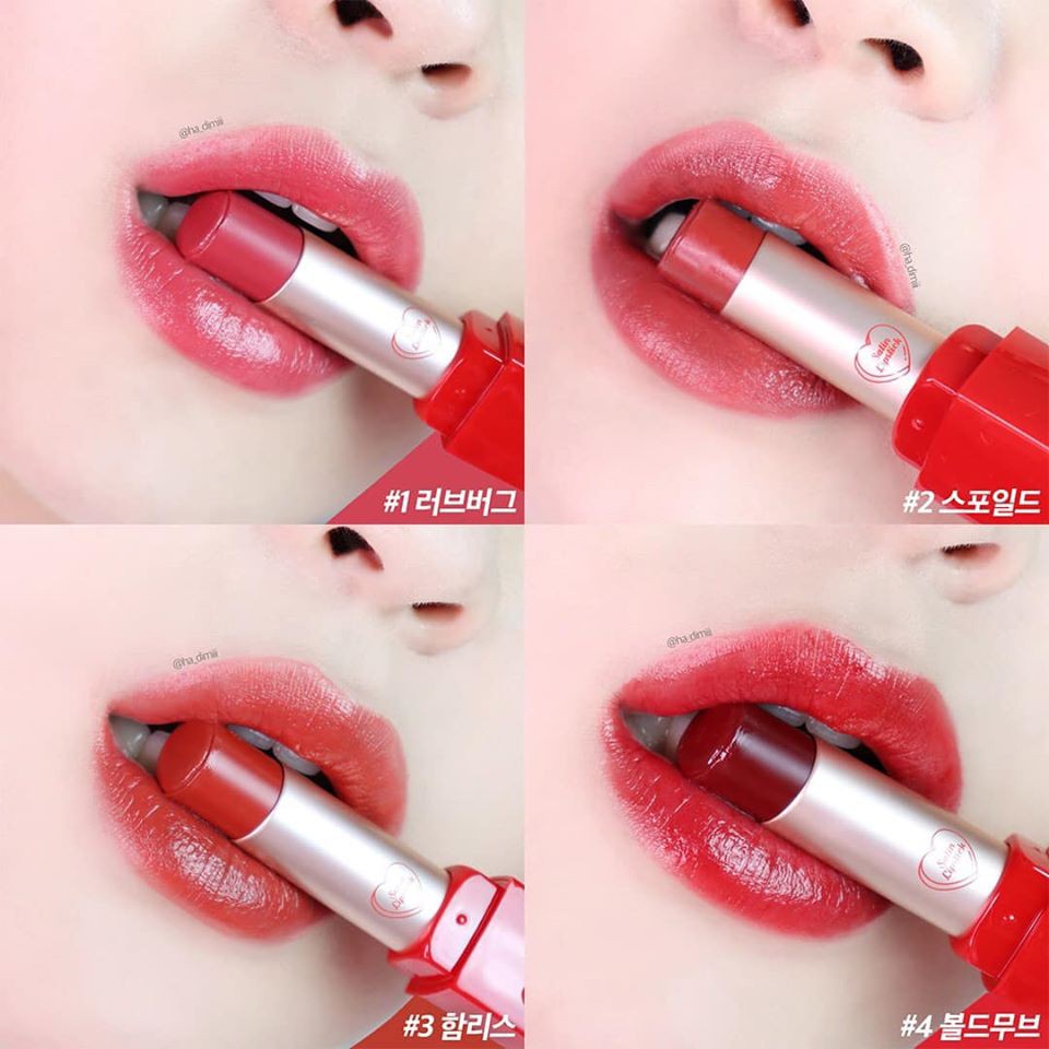 [02.2023] Son Thỏi Lì Có Dưỡng, Mịn Môi Candylab Satin Lipstick Love In Spring Edition 3.5g