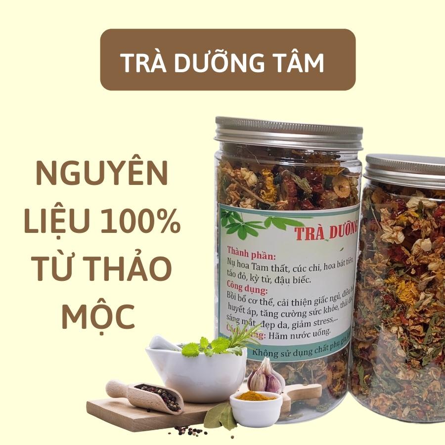 Trà thảo mộc dưỡng tâm mát gan đẹp da an thần Hộp 200g | BigBuy360 - bigbuy360.vn