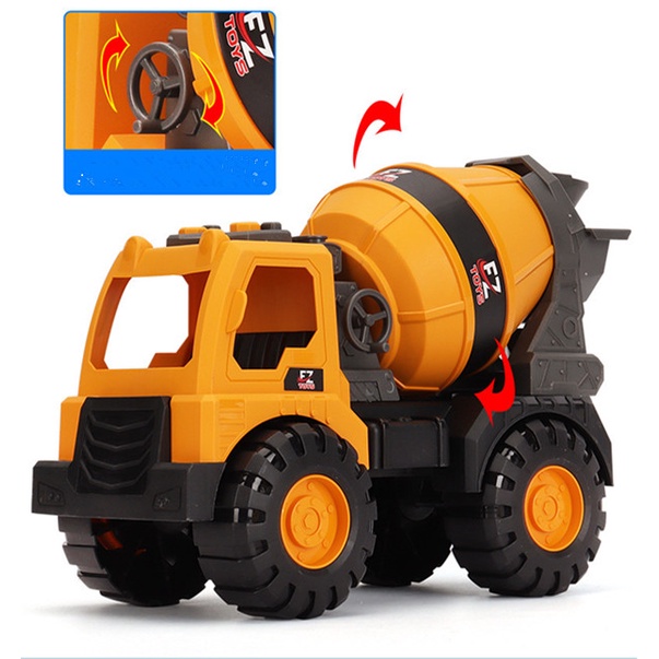 Mô hình ZHAN QI TOYS xe tải đồ chơi cho trẻ em