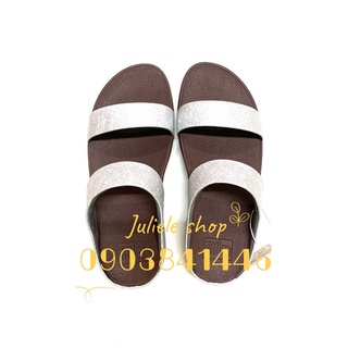Dép 2 quai kt bạc fitflop vnxk