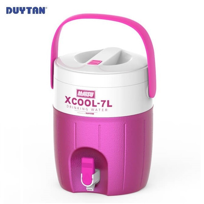 Bình Đá Xcool 7 Lít Duy Tân 23.5 x 22 x 29 cm - Thùng đá có van xả