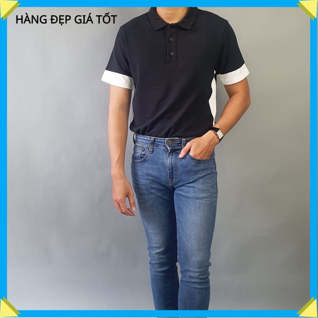 Áo Thun Nam Tay Ngắn | Áo Phông Nam Tay Lỡ Cổ Đứng Thời Trang Cao Cấp A02-04 ThanAnhShop