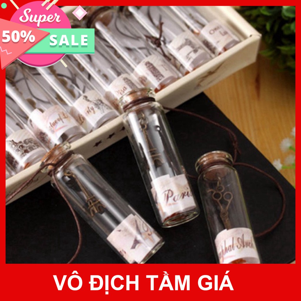 [Sale 1k giá hủy duyệt] [XẢ KHO_FREESHIP] Lọ Điều Ước May Mắn Phong Cách Vintage