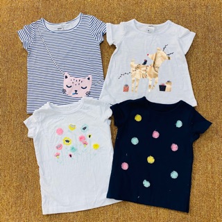 Áo phông bé gái set 3 áo