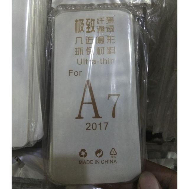 Bộ 3 ốp dẻo trong suốt galaxy A7-2017