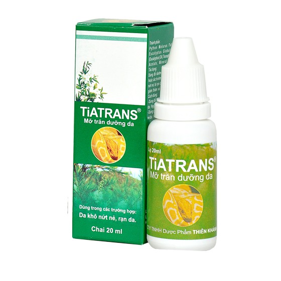 [Chuẩn Auth] Mỡ Trăn Thiên Nhiên U Minh Hạ TiaTRANS Kết Hợp Vitamin E Triệt Lông Nuôi Da và Dưỡng Da 20ml