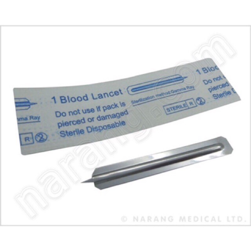 Hộp 200 Chiếc Kim Nặn Mụn Chích Máu Blood Lancets