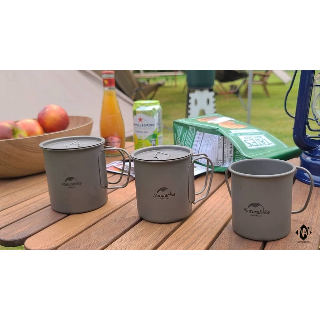 Cốc Titanium siêu nhẹ NatureHike NH20CJ005