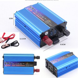 BỘ CHUYỂN ĐỔI ĐIỆN INVERTER 12V DC LÊN 220V-1200W 500W