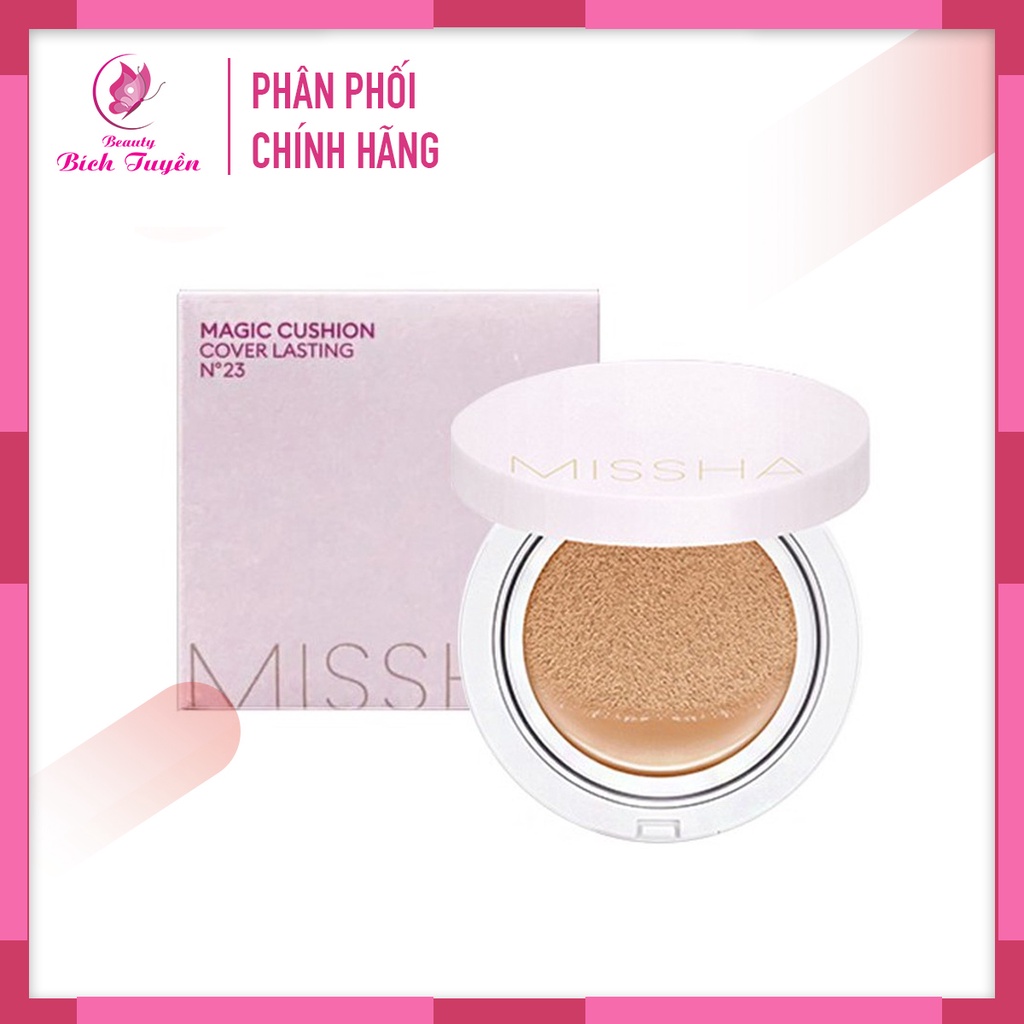 Phấn Nước Kiềm Dầu MISSHA Magic Cushion Cover Lasting SPF50+ 15g