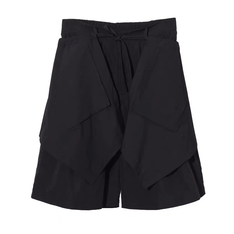 🔥🔥🔥Quần short vải đen 2 lớp cao cấp unisex nam nữ- Quần đùi đen✅ Chất Vải Siêu Mát Siêu Thấm Hút Mồ Hôi