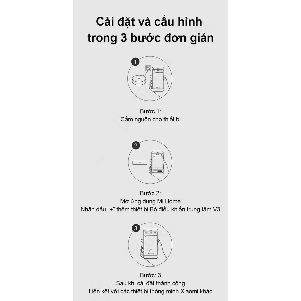 Bộ điều khiển trung tâm Xiaomi Hub Getway V3