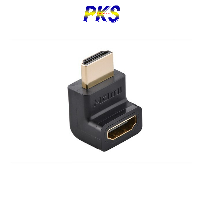 Đầu Nối HDMI 90 Độ (Bẻ Lên) Ugreen 20110 Chính Hãng