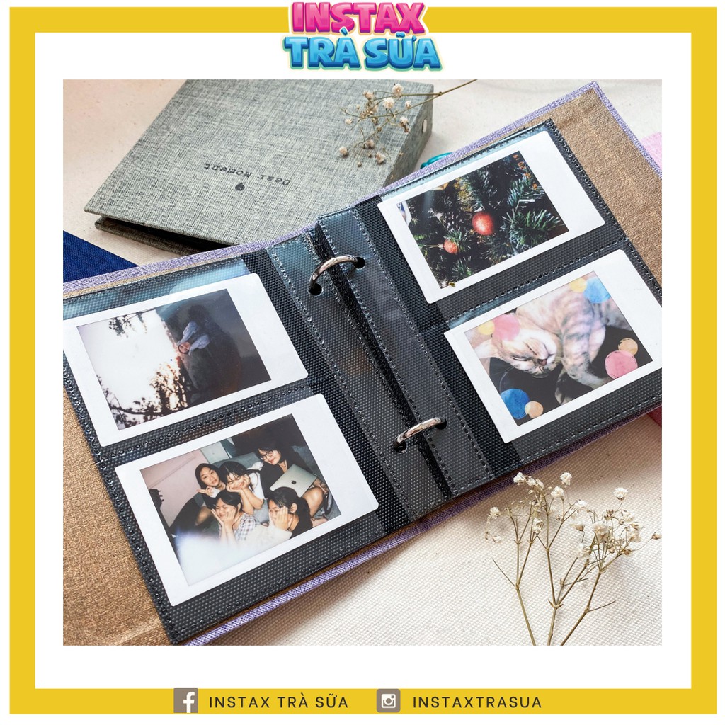 ALBUM INSTAX WIDE 50 ẢNH - XANH VÀ NÂU - MEMO