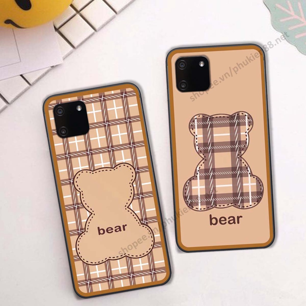 Ốp lưng Realme C11 ốp điện thoại LineBear, bé tóc xù, hoa siêu đẹp