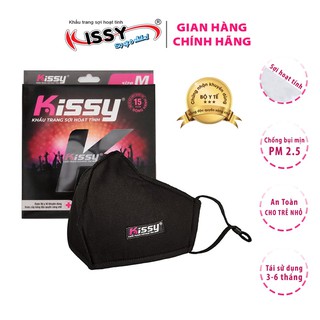 Khẩu Trang Kissy Sợi Hoạt Tính Cho Người Lớn