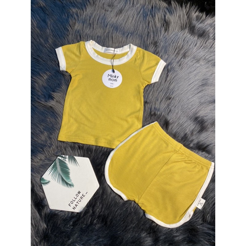 DỒ BỘ CHO BÉ 💎SALE💎 SET QUẦN ÁO TRẺ EM BÉ TRAI BÉ GÁI CHẤT LIỆU COTTON THUN NHẬP KHẨU CAO CẤP QUẢNG CHÂU MINKYMOM